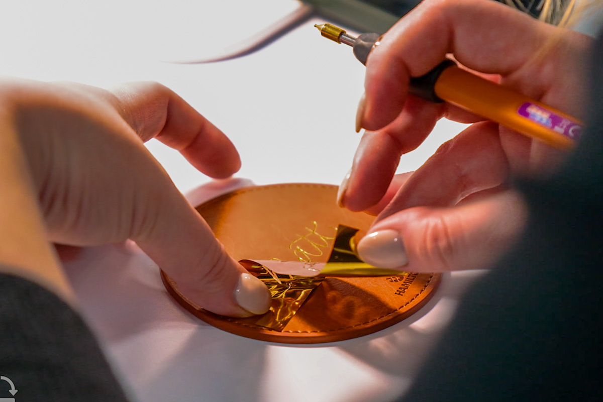 Leather Engraving Activation