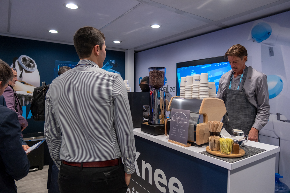 Zimmer Biomet's Espresso Bar at AAOS